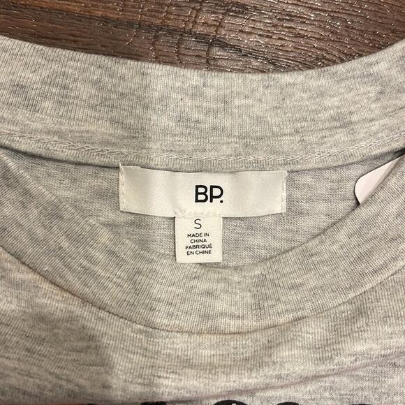BP Nordstrom NWT Grey Light Heather Strange long Sleeve Tee - Picture 4 of 6